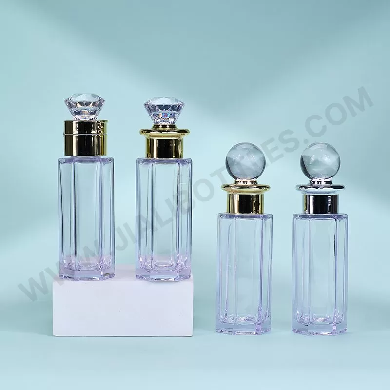 50ml thick plastic hexagonal bottle
