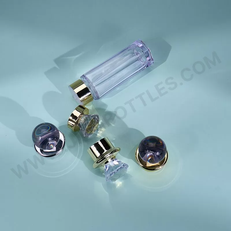 50ml thick plastic hexagonal bottle