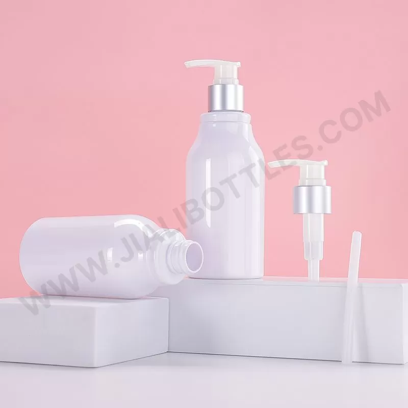 250ml lotion bottle with Anodized aluminum pump