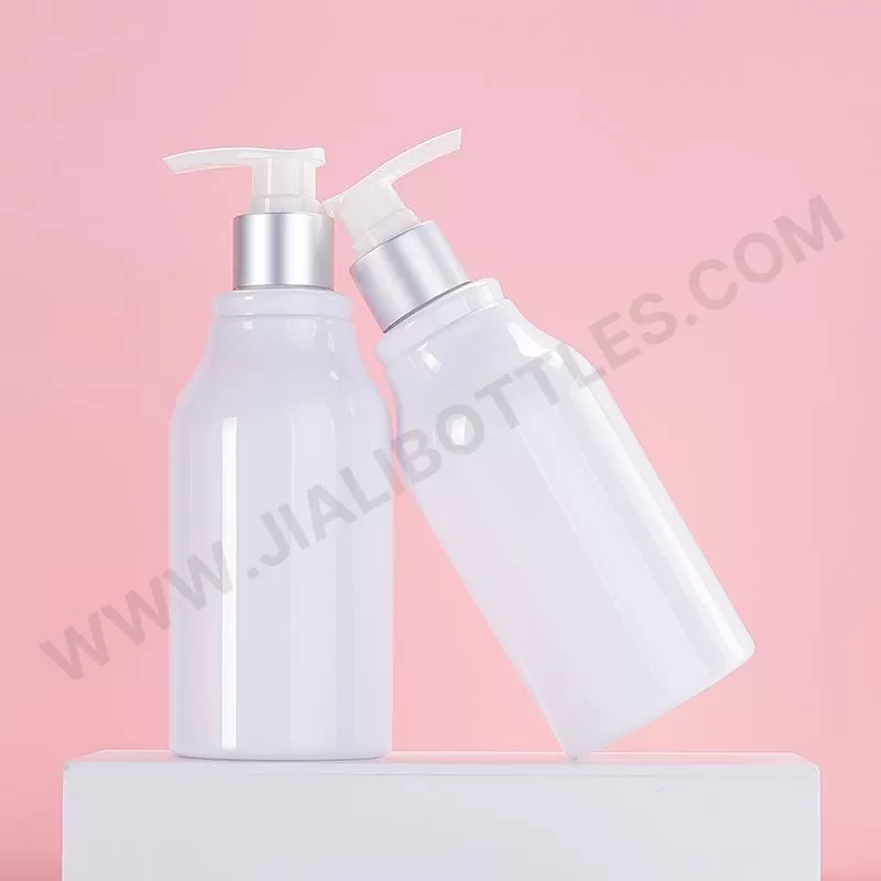 250ml lotion bottle with Anodized aluminum pump