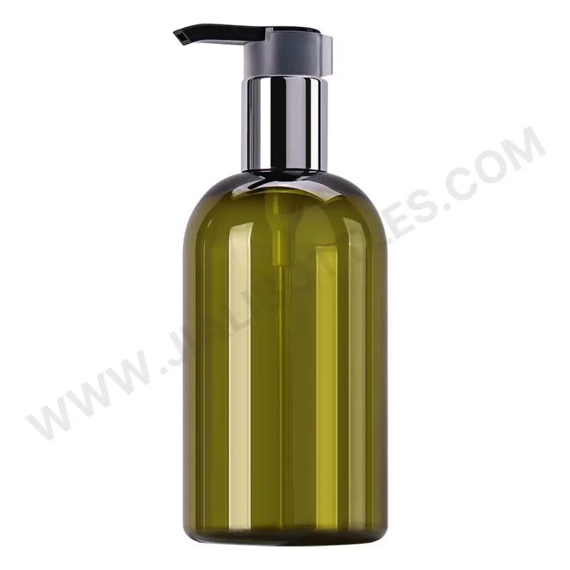 300ml green lotion bottle