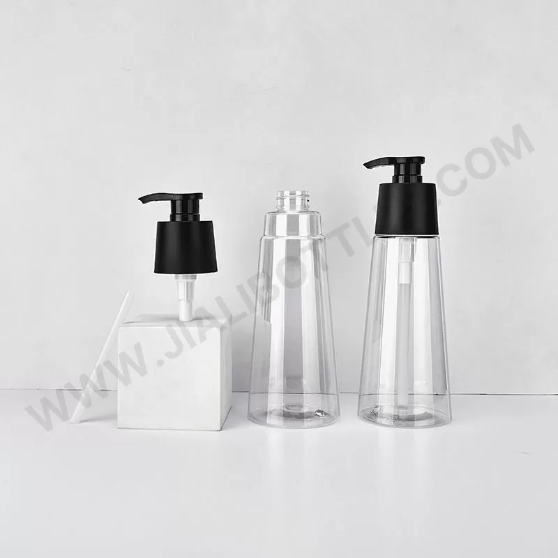 Conical lotion bottles