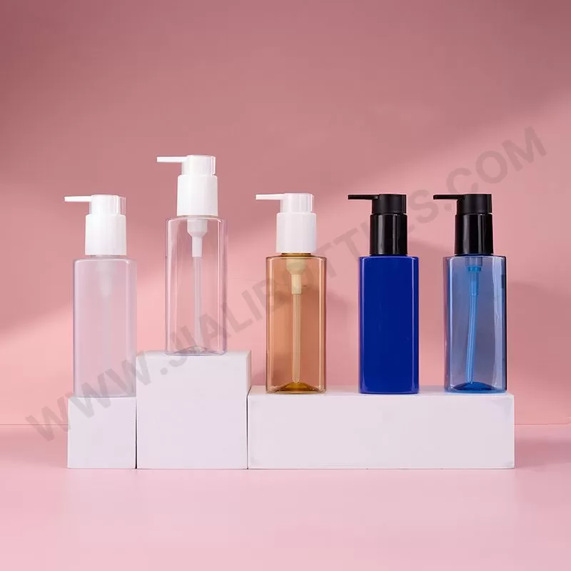 170ml square plastic bottle