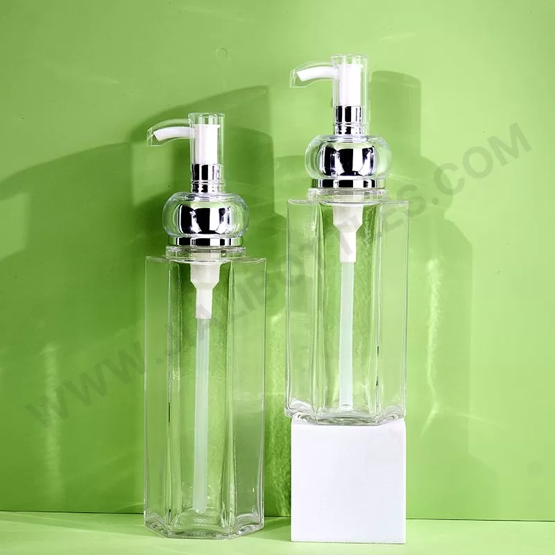 150-230ml high transparency hexagonal bottle