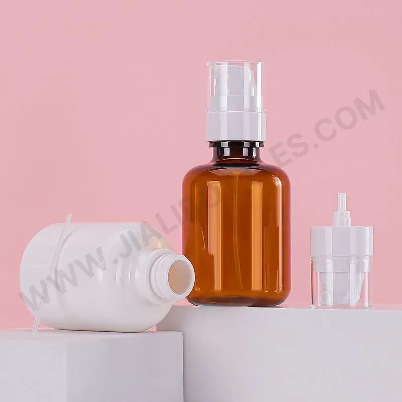 Spray lotion cream bottle set