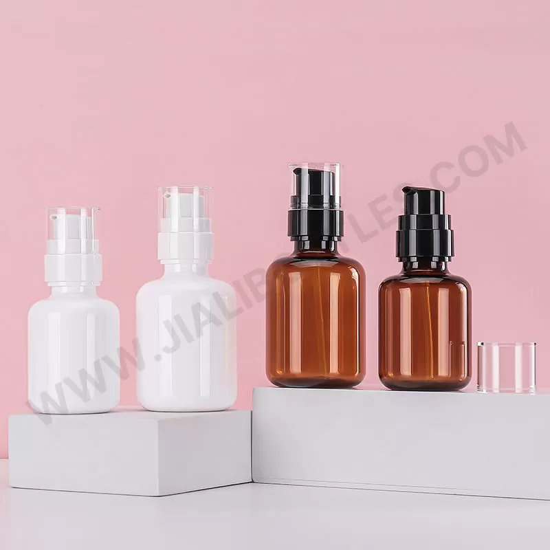 Spray lotion cream bottle set