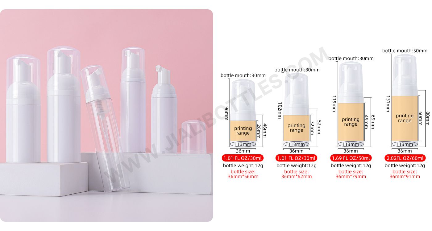 30-220ml Foam bottle