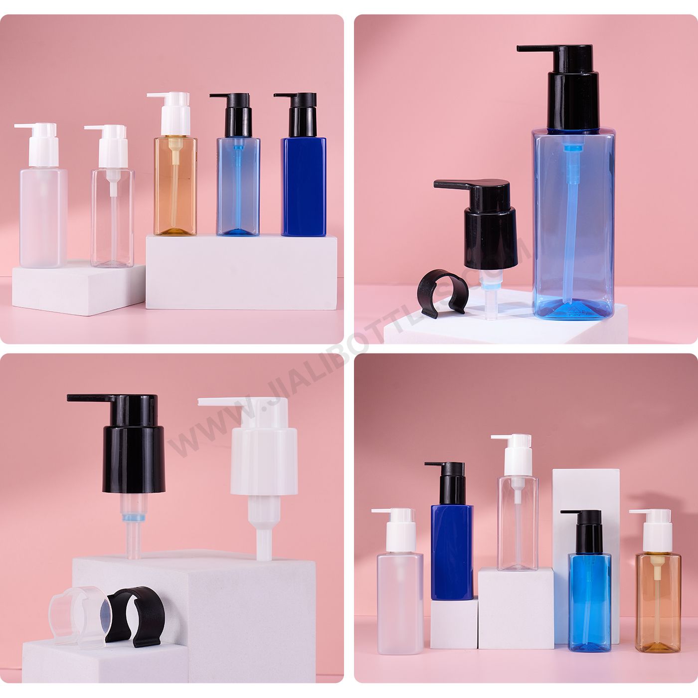 170ml square plastic bottle