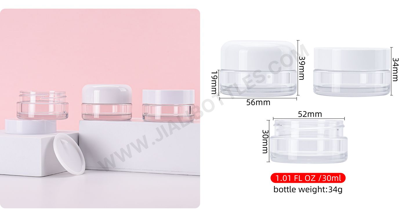 30ml thick wall cream jar