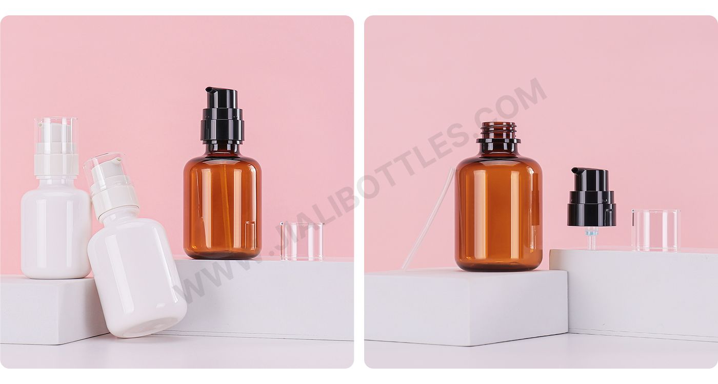 Spray lotion cream bottle set